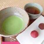 赤福 - 燦(さん)抹茶セット　900円