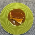 FUJIHARU - パプリカのコンフィとチーズオムレツ、アメリケーヌソース
