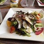 レストラン夕凪亭 - 佐島のタコのサラダ