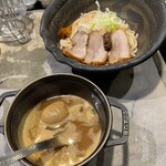 Kitanozaka Oku - 味玉チャーシューモツつけ麺