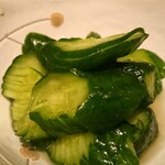 食酒処こくぼ - きゅうり浅漬