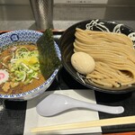 松戸富田麺絆 - 半熟味玉濃厚つけ麺