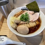 江戸麺 GOODLE - 特製鶏醤油ラーメン大盛り