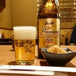 Nunotsune Sarashina - 瓶ビール&通し