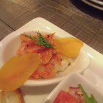 ビストロ オリーブ - 天然鯛で作ったブランダード　自家製カラスミと桜海老添え
      