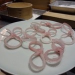 にい留 - 2014.01 夜の席　あなごの骨煎餅