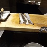 にい留 - 2014.01 夜の席　良い穴子です