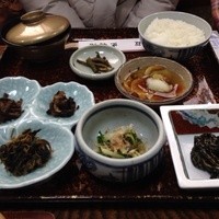 出羽屋 - 山菜定食