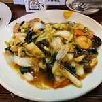 中華食堂 くろ - 五目あんかけ焼そば