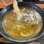 やま天 - 海老天カレーうどん