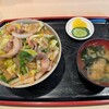 手打風ラーメン 洋定食 ボリューム