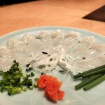 市場食堂 よし - ふぐ刺し