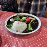 Kobayashi Kare - イカ墨野菜