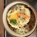 そば切り うちば - 天ぷらそば　600円