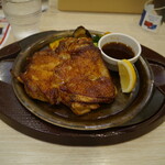 ガスト - 2013年5月26日(日) 若鶏のグリル・醬油ソース。