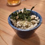 酒呑蕎食〆タグル - お通し　そばクスクス