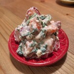 酒呑蕎食〆タグル - いちごと春菊の白和え