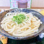 はなまるうどん - かけ(中) 480円
            アプリのクーポンで100円引き♬