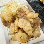 Okonomiyaki Teppanyaki Taishou - コウネ　厚めでジューシー　これが1番美味しかった