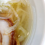 月ヶ瀬 - 塩ラーメン小盛り　チャーハンセット　2014年2月