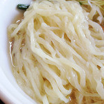 月ヶ瀬 - 塩ラーメン小盛り　チャーハンセット　2014年2月