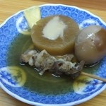 鳥兼 - 大根、玉子、すじ