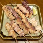 旬鮮酒場 Dank - 串盛り十本￥1,290　2014.1.24