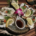 磯一 - ≪２０１４年２月≫アラカルトメニューから。牡蠣！大ぶりで美味しかったですよ～。