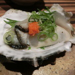 磯一 - ≪２０１４年２月≫アラカルトメニューから。牡蠣アップ。チュルルンッと頂きましたっ！