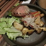 磯一 - ≪２０１４年２月≫アラカルトメニューから。アワビの、、、バター焼きやったっけ？？？