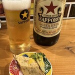 食堂★酒バ ココソーレ - 赤星とお通し