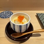 心斎橋 鮨 おか崎 - 茶碗蒸し