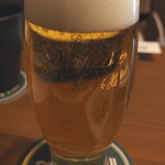 鳥扇 - 乾杯の生ビール