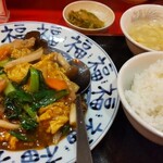 東京餃子軒 - 豚肉ときくらげ玉子炒め