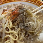 Edo mondo - 麺に調味料