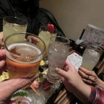 磯一 - ≪２０１４年２月≫乾杯～(＾ー＾)ﾉ☆*.。