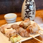 이자카야 스바루 - 파(대파)와 고기, 토마토 말이