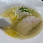 鳥焼き 鬼つね - 締めの塩ラーメン