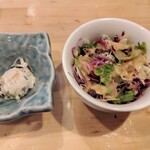 うみからそらへ - サラダと小鉢
