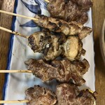 やきとり　柳仙 - かしら、焼きとり、豚のはらみ