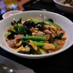 中国菜 膳楽房 - 【日替わりランチ＠税込1,100円】豚肉と木くらげの玉子炒め