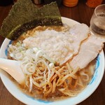 手打ち中華そば 酒田 - 別日、中華そば中盛り(930円)