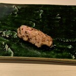 すし山崎 - マグロの炙り