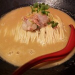 寿製麺 よしかわ 西台駅前店 - 【期間限定】桜海老と真鯛の春色そば