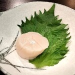 湯島天神下 すし初 - 帆立