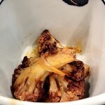 湯島天神下 すし初 - カリフラワーのスパイス焼き