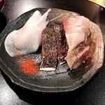 湯島天神下 すし初 - 鰤としめ鯖