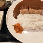 Shiroi Tonkatsu Zenkou - カツカレー定食