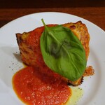 OSTERIA il FUOCO - ランチ〈C：ナポリコース〉ナポリ下町風焼きパスタ ティンバッロ