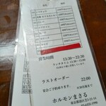 ホルモンまさる  - 